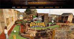 Desktop Screenshot of goldrushgolf.com.au